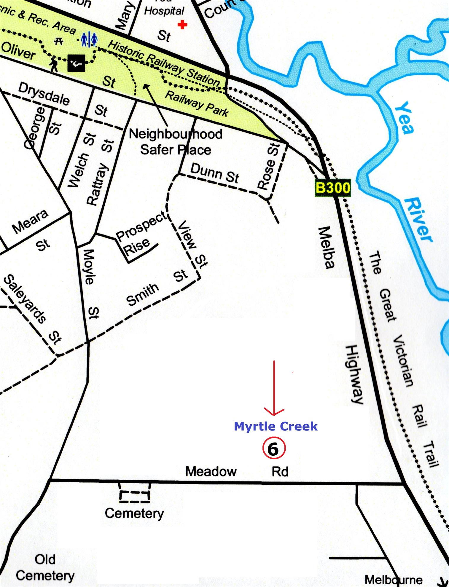 Open Gardens 19 Country Map Rotary Club of Yea